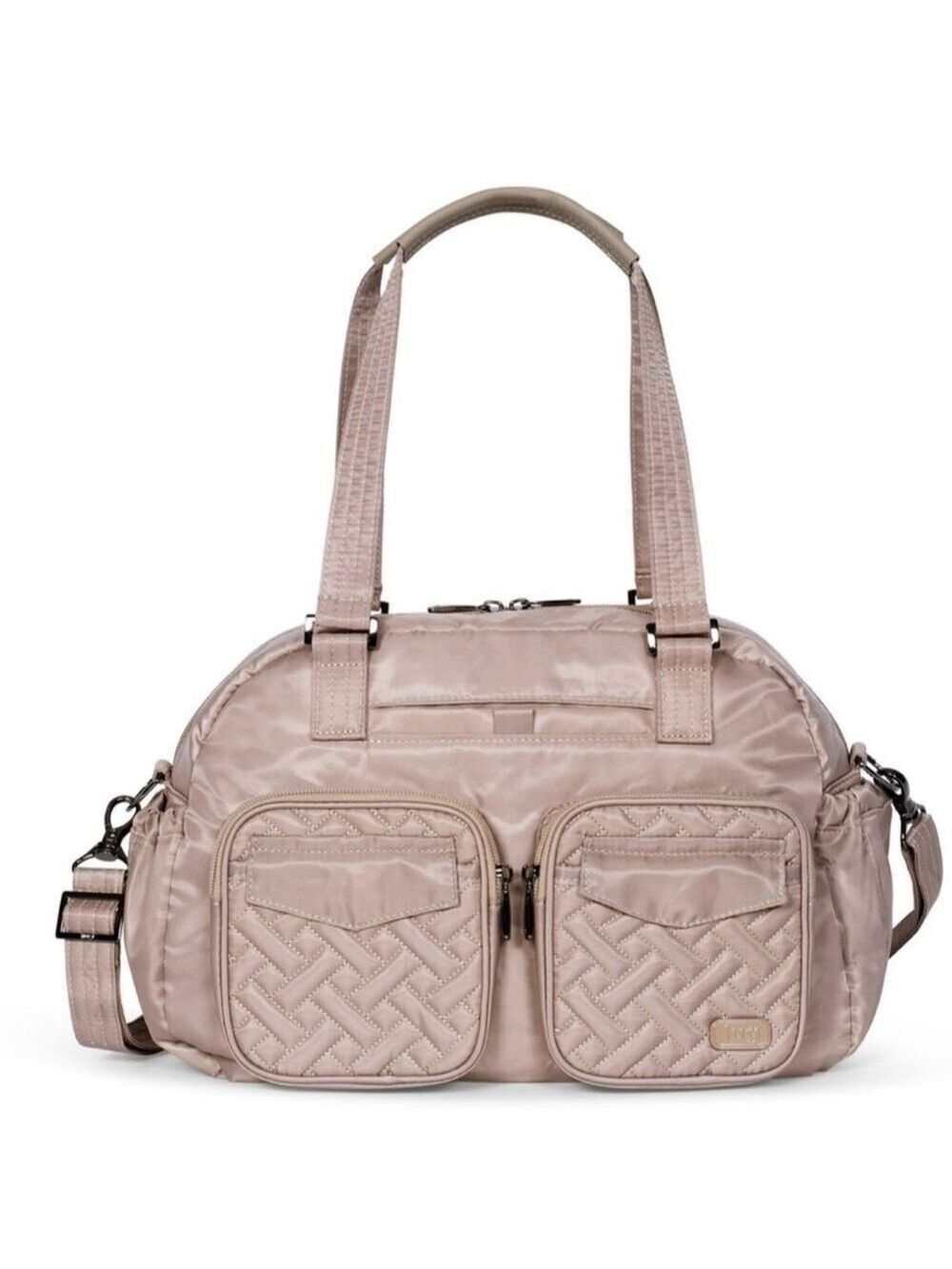 NWT Lug Women's Puddle Jumper Tote Bag Beige/Sand Taupe